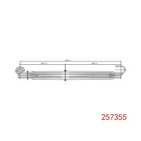 257355 沃爾沃 鋼板彈簧總成
