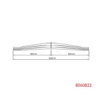 8060822 沃爾沃 后鋼板彈簧總成