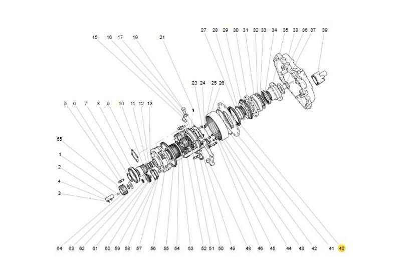 WG2210100109 范围挡同步环,Range stop synchronization ring,济南向前汽车配件有限公司