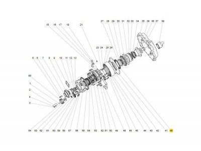 WG2210100109 范围挡同步环,Range stop synchronization ring,济南向前汽车配件有限公司