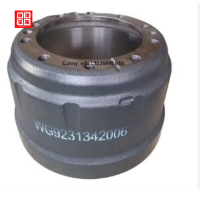 重汽豪沃配件后制動鼓WG9231342006 jinan zelong auto parts co. ltd