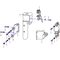 14353842 Rear suspension