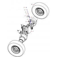 ODT005028929 Central axle installation assembly