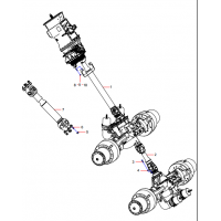 14355440 Transmission shaft installation assembly