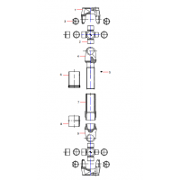 131300000011A Middle Transmission Shaft