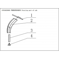 YC-FXP420-3 轉(zhuǎn)向盤總成 Steering plate assembly