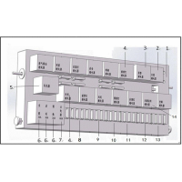 85038000002 中央電器控制盒 Center electric panel