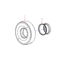 ODT004993598 Tyre Assembly