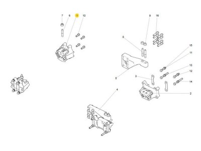 WG9925590270   铝前橡胶支承总,Aluminum front rubber bearing total,济南向前汽车配件有限公司