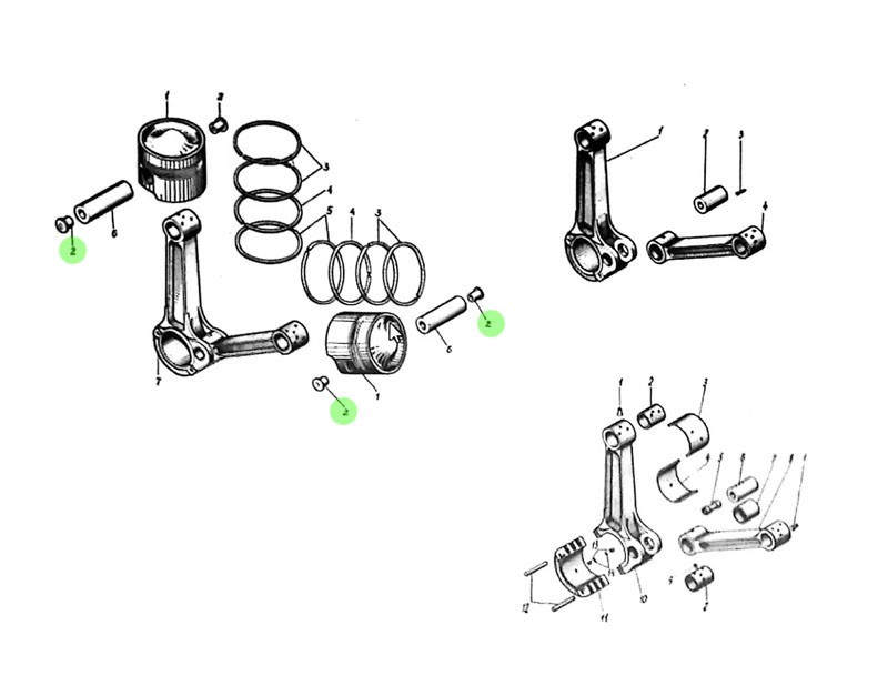 4.04.111A  活塞销盖,Piston pin cover,济南向前汽车配件有限公司