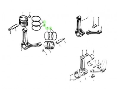 4A.04.05  活塞环,Piston ring,济南向前汽车配件有限公司