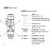 vesta国外车用燃气喷嘴ITELMA  P034-02