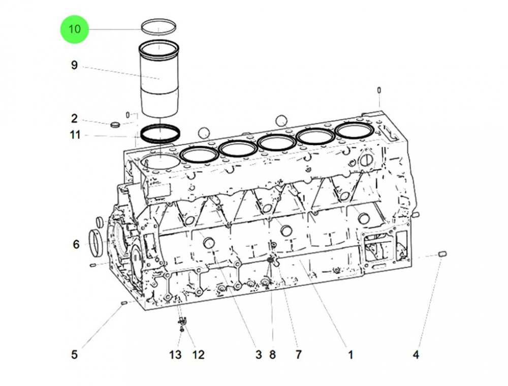 202V01201-0018  刮碳环,Carbon scraper ring,济南向前汽车配件有限公司