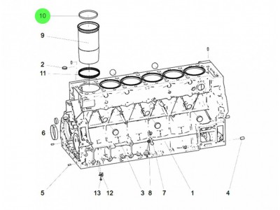 202V01201-0018  刮碳环,Carbon scraper ring,济南向前汽车配件有限公司