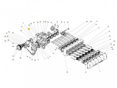 080V04505-5118  中间齿轮1,Intermediate gear 1,济南向前汽车配件有限公司