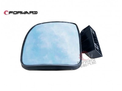 H482100000010  侧下视镜总成,Side-down mirror assembly,济南向前汽车配件有限公司