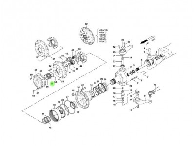 81.90711.0538  调整垫片（按需）,Adjusting gasket (on demand),济南向前汽车配件有限公司