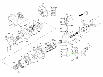 81.93020.0460  转向节臂衬套,Knuckle arm bushing,济南向前汽车配件有限公司