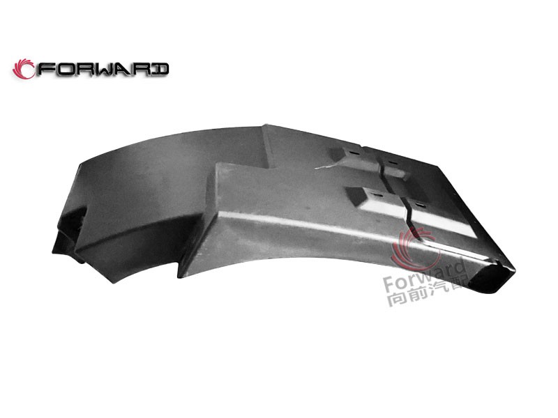陕汽德龙F3000 M3000S 车身驾驶室系统 DZ15221232541 左后翼子板/DZ15221232541 左后翼子板-免喷漆