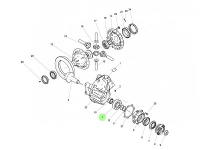 MQ6-32499-0194  圆锥滚子轴承,tapered roller bearing,济南向前汽车配件有限公司