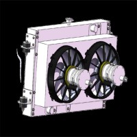 礦車防爆散熱器總成 防爆電子無刷水泵 風(fēng)扇 風(fēng)機(jī)