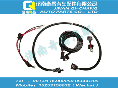 az9721778223,SITRAK配件起动机电线束(左置/1900),济南奇昌汽车配件有限公司
