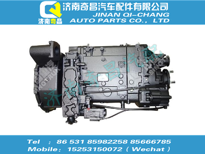 wg9725220161,王牌配件 王牌ZF 16S1955变速器（XS180,双杆,430离合器,NH1/b取力器）,济南奇昌汽车配件有限公司