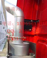 AZ9725540141,立式消声器排气尾管,济南海纳汽配有限公司