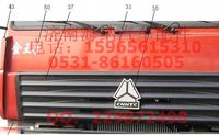 WG1664110005,重汽公司图案商标（N07低地板驾驶室）,济南海纳汽配有限公司