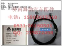 WG1034120009,压力管(2100mm)(T7H、A7),济南海纳汽配有限公司