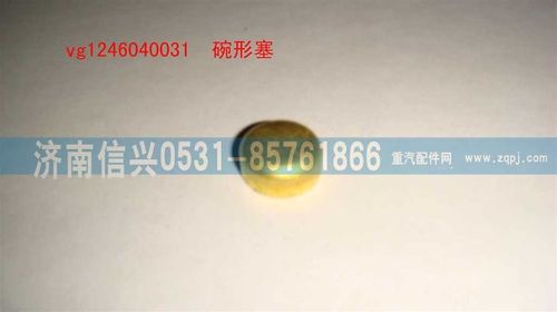 VG1246040031,碗形塞,济南信兴汽车配件贸易有限公司