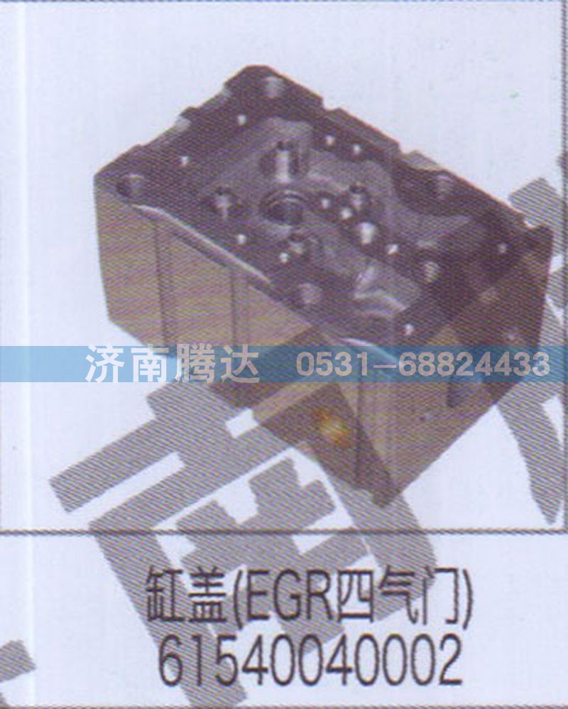 61540040002,缸盖EGR四气门61540040002,济南锦阳汽配有限公司（原腾达）