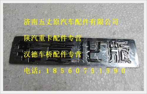 陕汽德龙轻量化标牌/SZ195000710