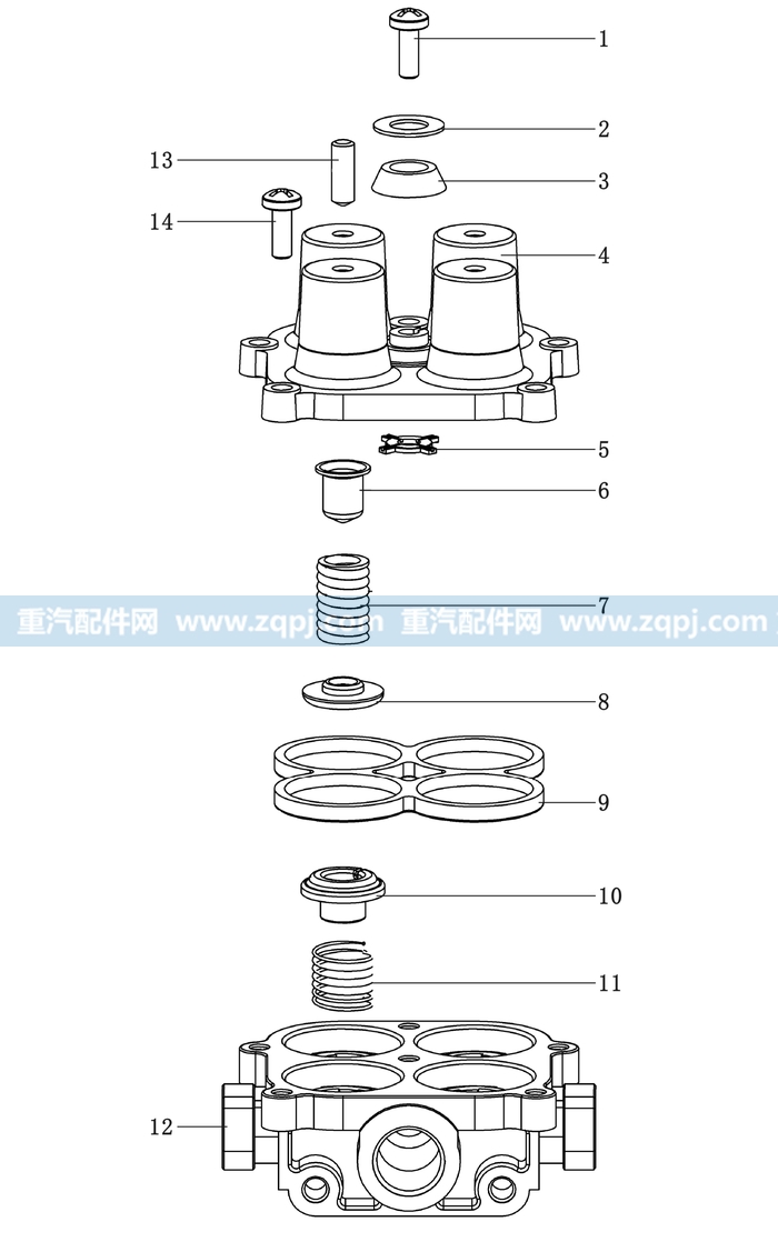 四回路保护阀