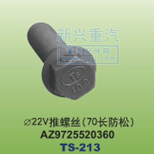 AZ9725520360,￠22V推螺丝70长防松,晋江新兴螺丝有限公司